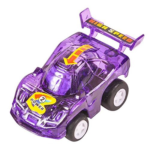 2.5" Party Pack Assorted Pull Back Racing Cars - 24 Pieces