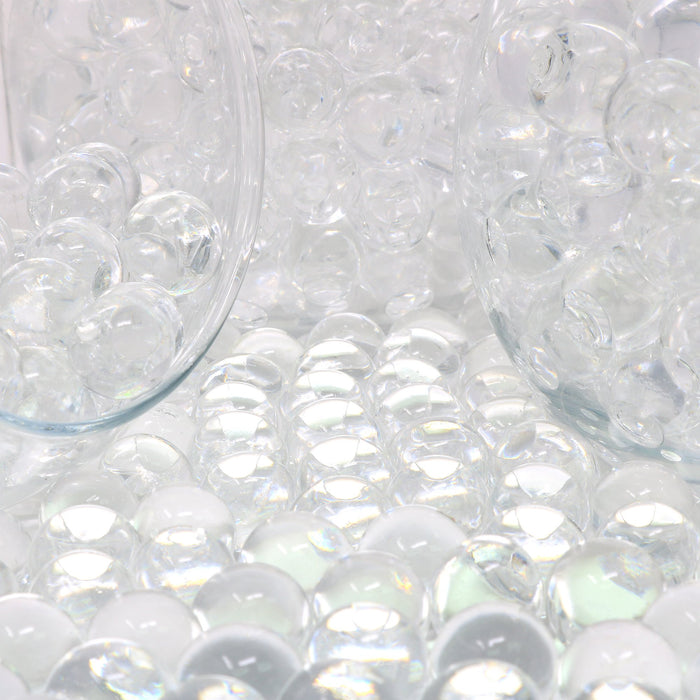 Floral Wedding Pearl Vase Filler Beads - Clear Gel Balls for Vase Or Candle Fillers for Centerpiece Decoration