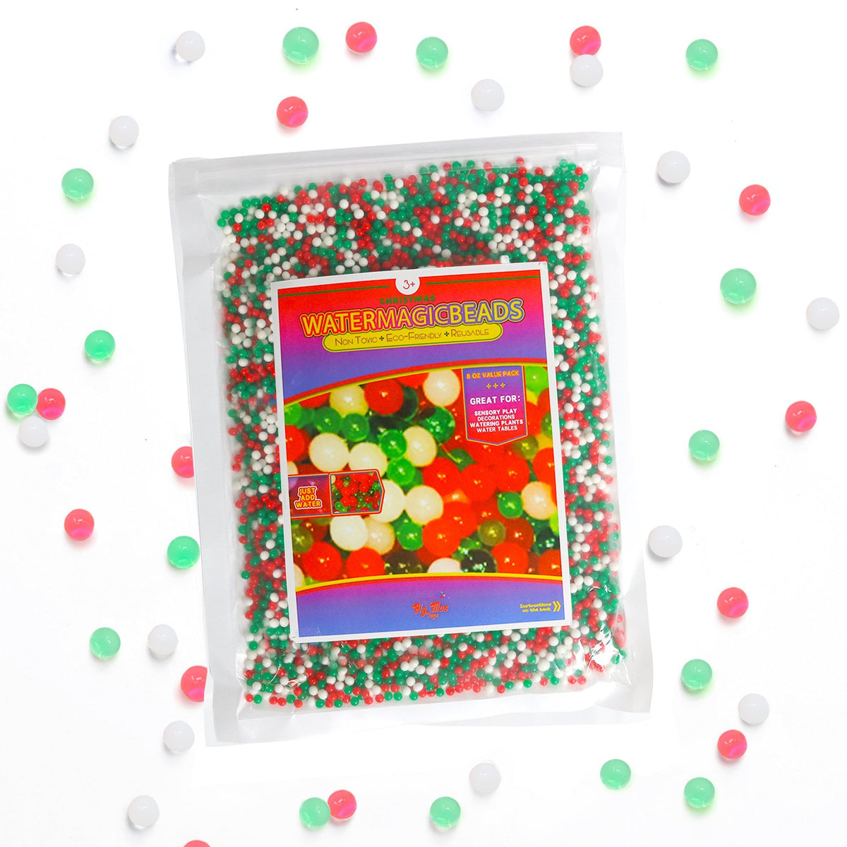 Clear Jelly Decor, Gel Water Beads - 1 Pound Bag 