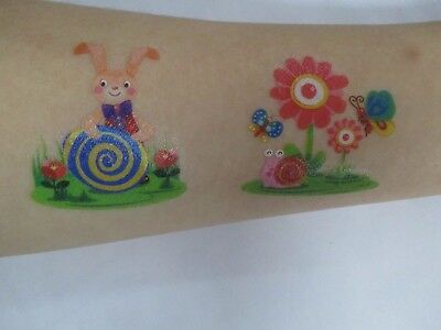 72 Pack Spring and Summer Assorted Design Temporary Tattoos