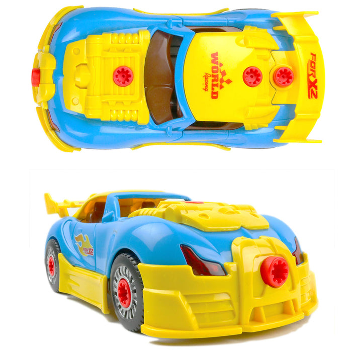 Build Your Own Race Car - STEM Toy Racing Car for Kids Gift
