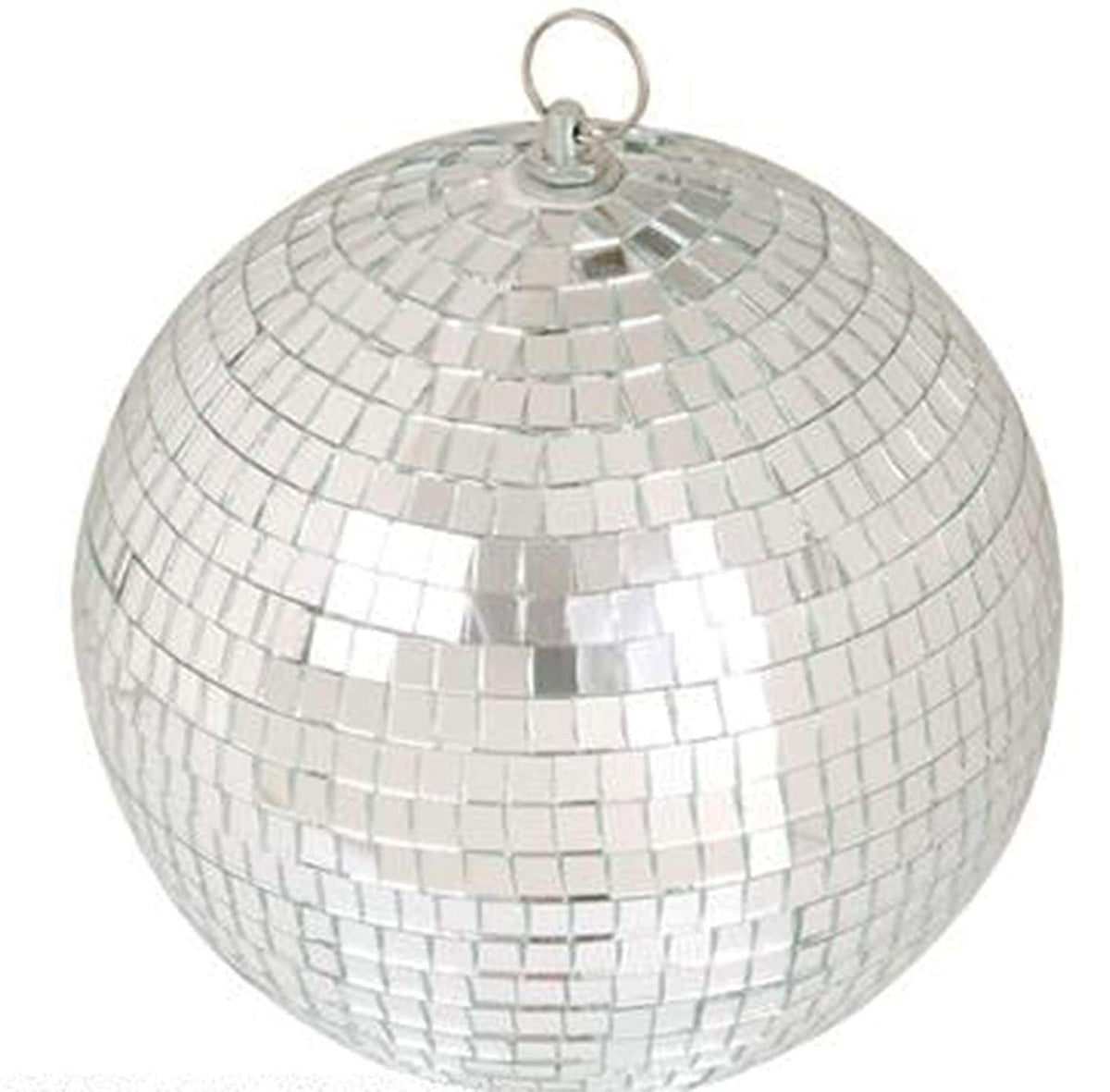 Mirror Disco Ball Decor with Hanging Ring 8 Large Gold Disco Ball 8inch  Yellow