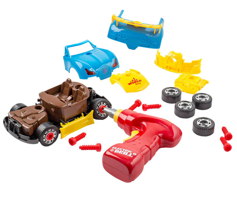  Big Mo's Toys Baby Cars - Soft Rubber Toy Car Set