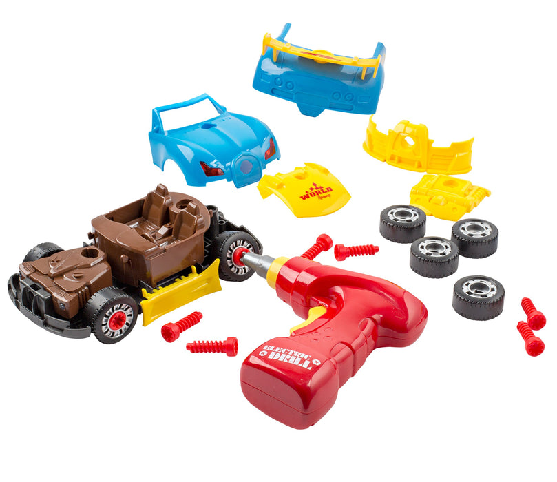 Building Blocks Take Apart Toy Racing Car Kit Racing Car Build And