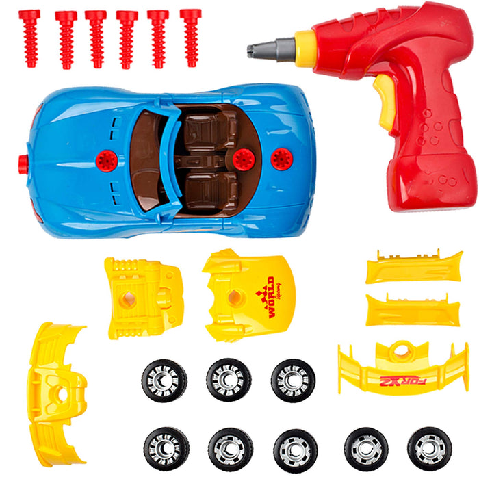 Toy Racer Kit Build Your Own Race Car - STEM Toy Racing Car for Kids Gift ...