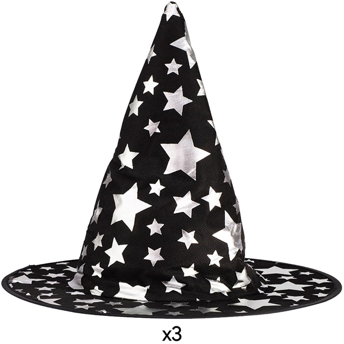Halloween Witch Hats Costumes for Kids – Varied Designs 10 Pack