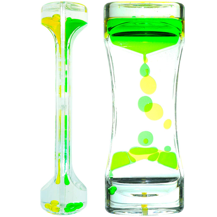 Liquid Motion Bubble Timer - Rectangular Sensory Relaxation Water Toy ...