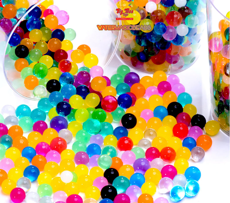 Water Beads Colorful Floral Gel Pearl Balls for Vase (Rainbow)